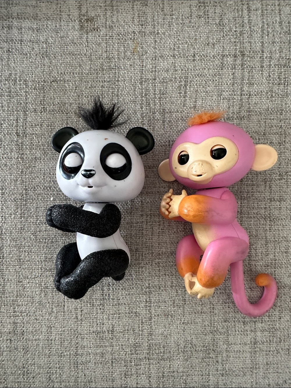 Panda and Monkey toy